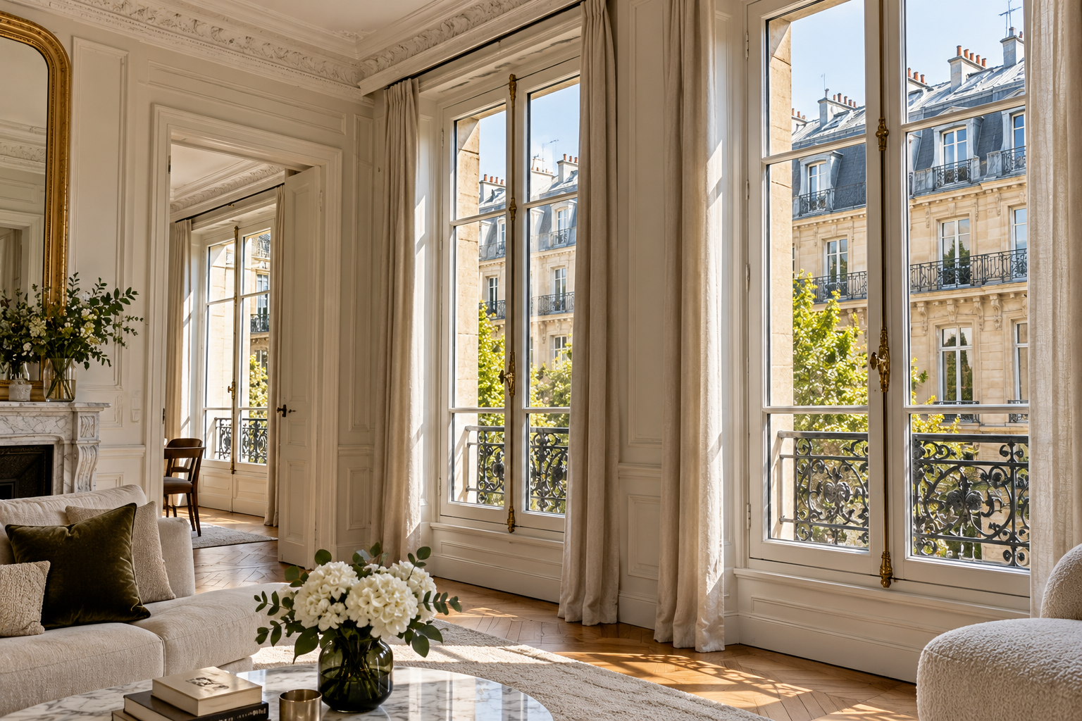 Architecture haussmannienne — AX Menuiseries